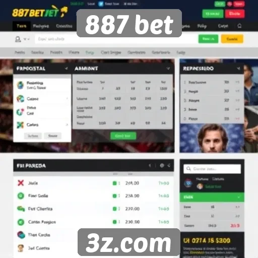 Interface do usuário e experiência de navegação no 887 bet